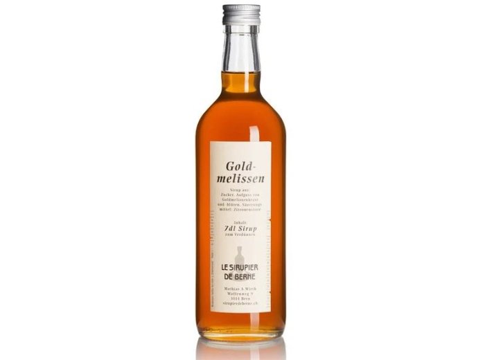 Le Sirupier de Berne Goldmelissen Glas 70 cl HARx15