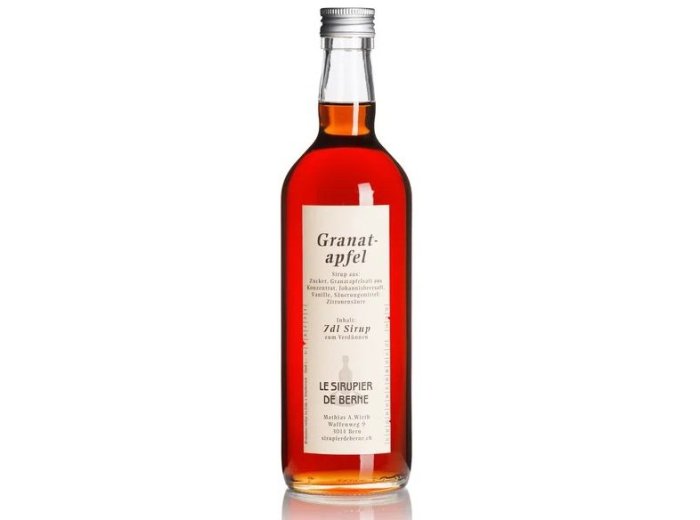 Le Sirupier de Berne Granatapfel Sirup Glas 35 cl HARx15