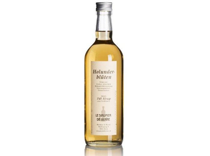 Le Sirupier de Berne Holunderblüten Glas 70 cl HARx15