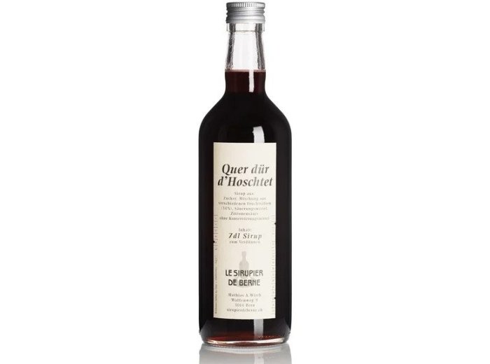 Le Sirupier de Berne Quer dür d'Horschtet Glas 70 cl HARx15