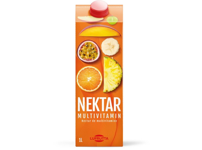 Lufrutta Multivitamin-Nektar Tetra 100 cl CARx12