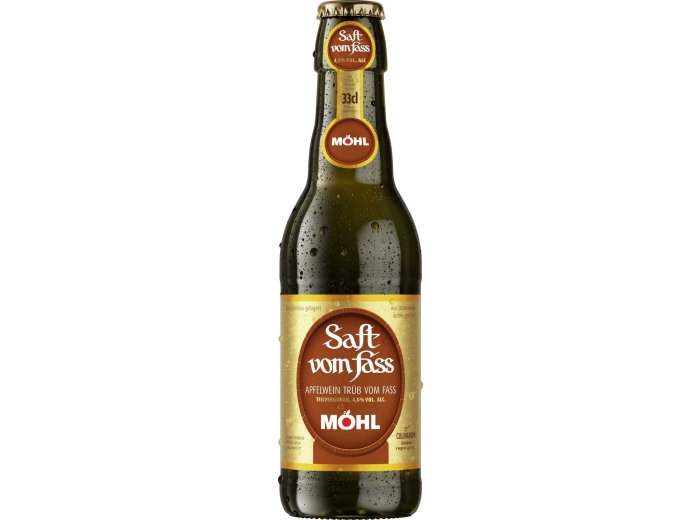 Möhl Saft trüb Glas 33 cl CARx6