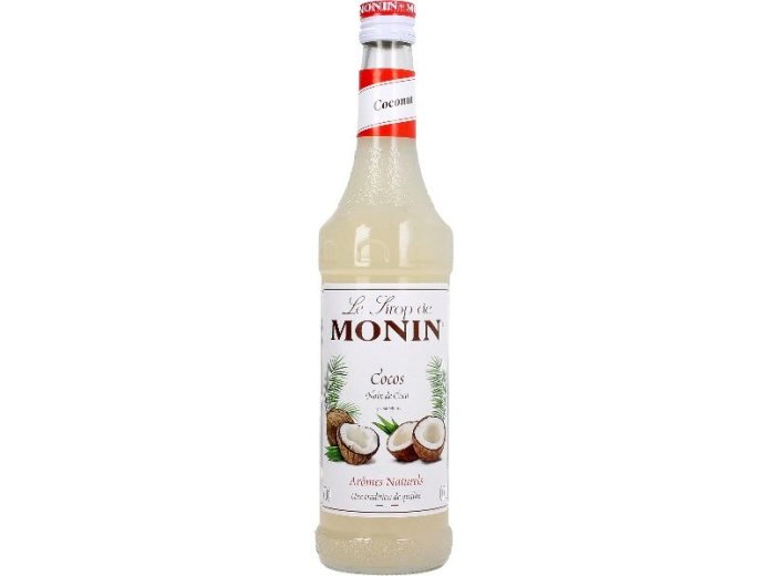 Monin Coco Sirup Glas (Kokos-Sirup) 70 cl CARx6