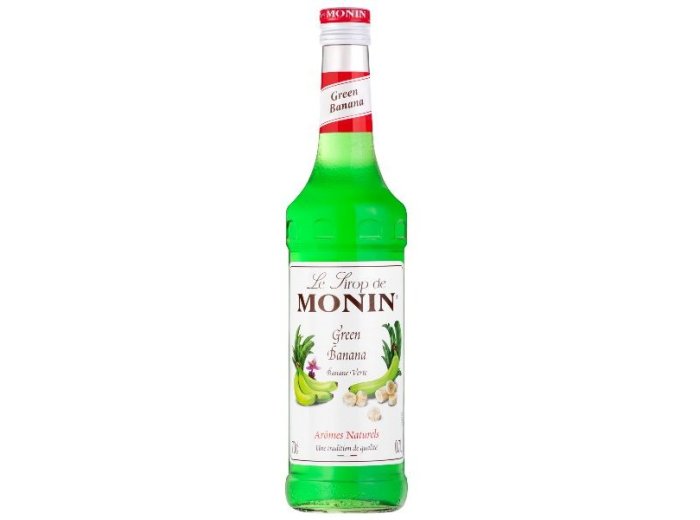 Monin Grüne Banane Sirup Glas 70 cl CARx6