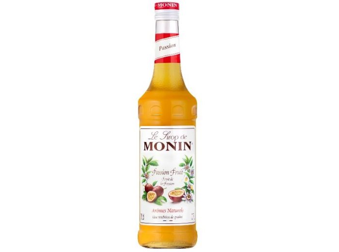 Monin Passionfrucht Sirup Glas 70 cl CARx6