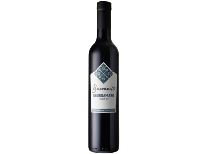 Negroamaro Puglia IGP Baroncelli Selezione D'Italia 2024 50 cl CARx6