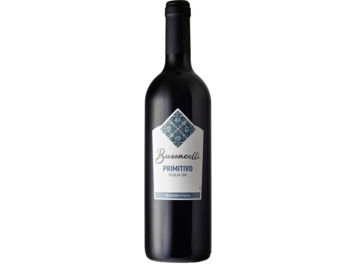 Primitivo Puglia IGP Baroncelli selezione d'Italia 2025 75 cl CARx6