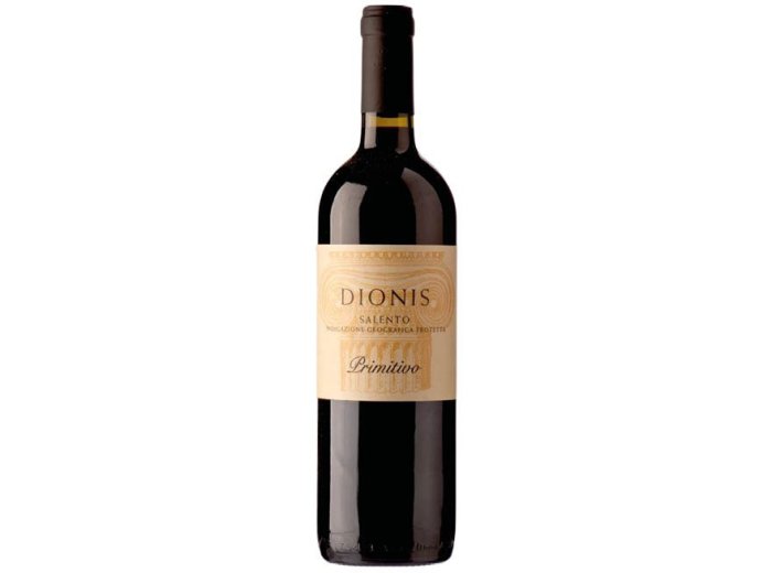 Primitivo Salento Dionis 2024 75 cl CARx6
