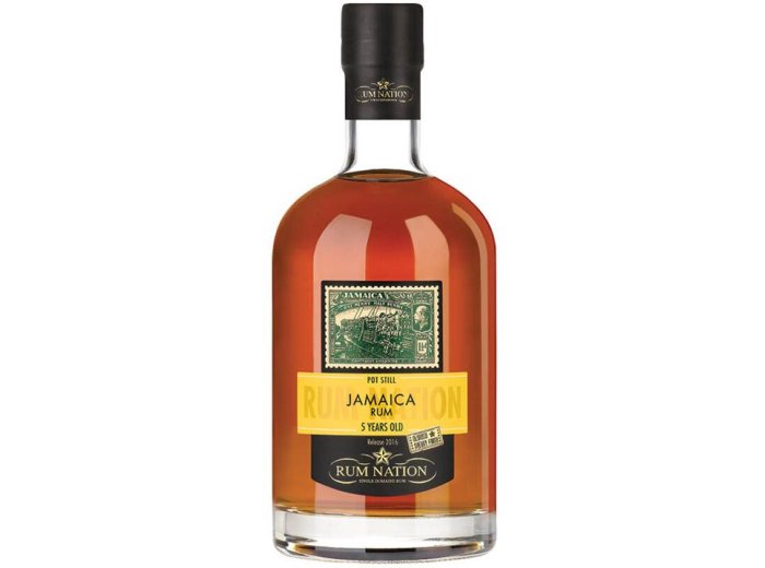 Rum Nation Jamaica 5 years old 70 cl CARx6