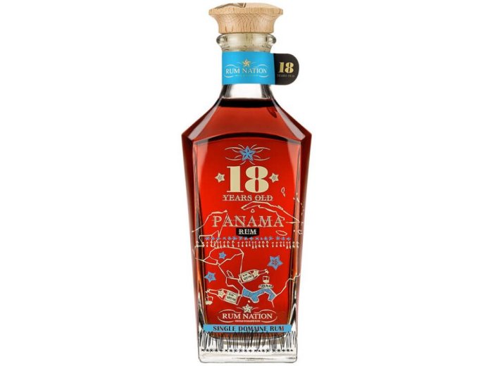 Rum Nation Panama 18 years old 70 cl CARx6