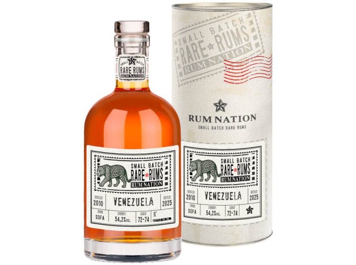 Rum Nation Venezuela 15 years old in Box 70 cl CARx6