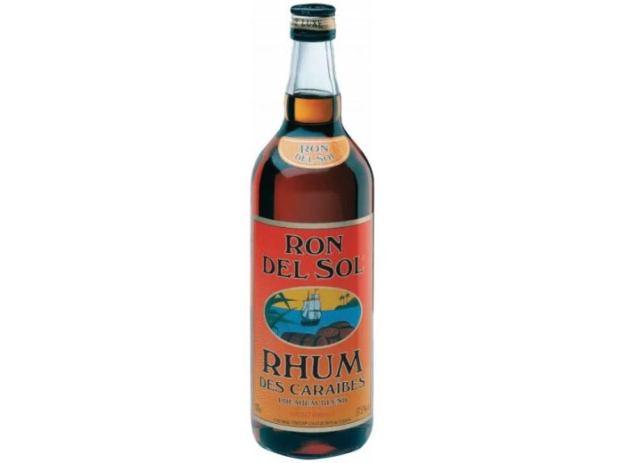 Rum Ron del Sol 100 cl CARx6