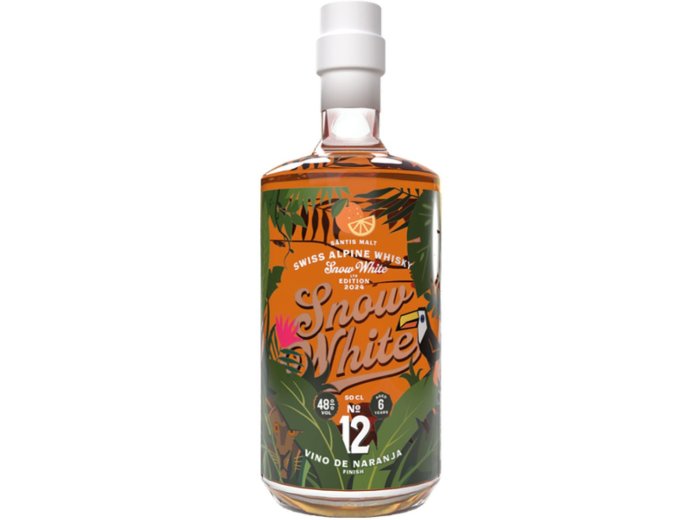 Säntis Malt Ltd. Edition SNOW WHITE No.12 Orange Wine Finish 6 Years 50 cl CARx6