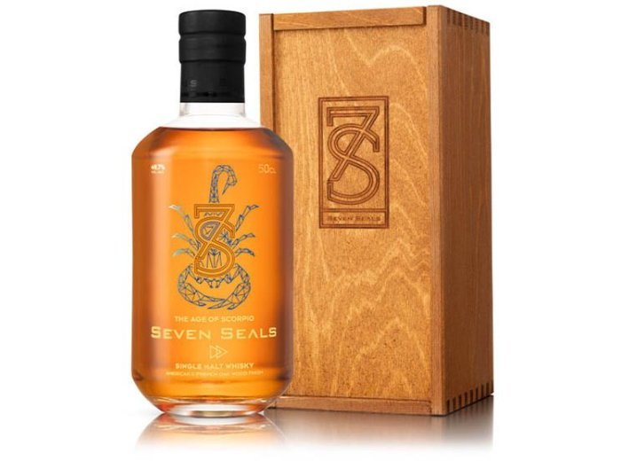 Seven Seals «The Age of Scorpio» Limited Release in Holzkiste 50 cl CARx6