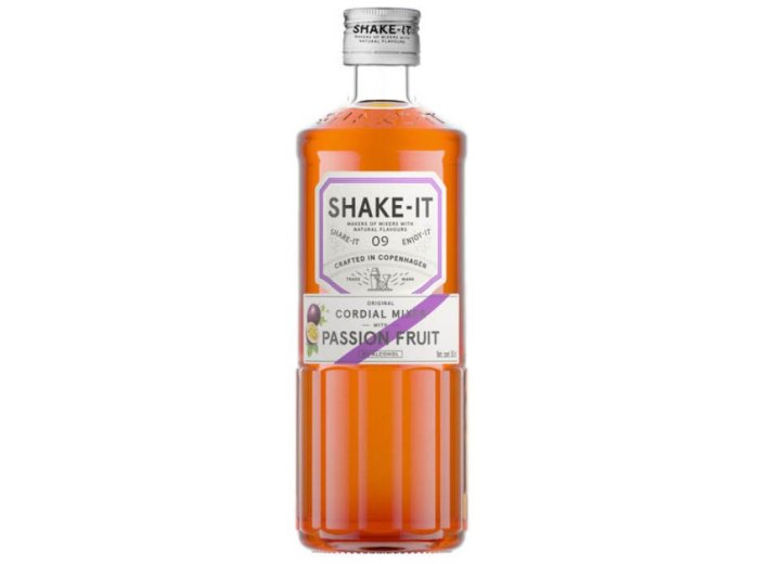 Shake-It Passionfruit Cordial Mixer Glas 50 cl CARx6