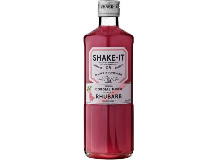 Shake-It Rhubarb Cordial Mixer Glas 50 cl CARx6