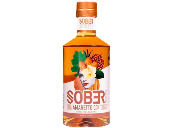 Sober Spirits Amaretto (alkoholfreie Amaretto Aternative) 50 cl CARx6