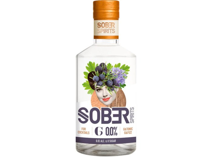 Sober Spirits G (alkoholfreie Gin Alternative) 50 cl CARx6