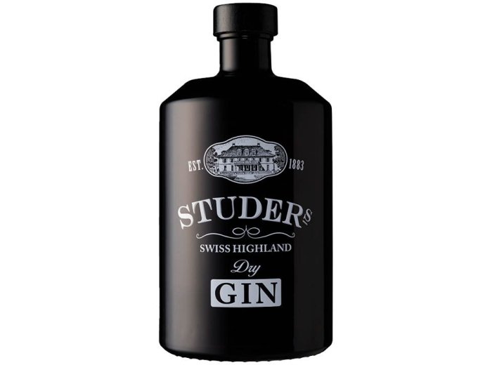 Studer Swiss Highland Dry Gin 70 cl CARx6