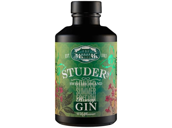 Studer Swiss Highland Honey Gin Wildflower 20 cl CARx6