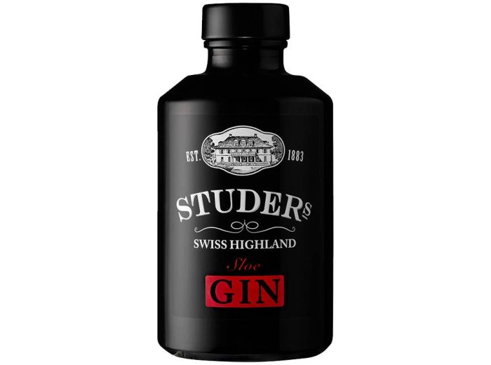 Studer Swiss Highland Sloe Gin 20 cl CARx6