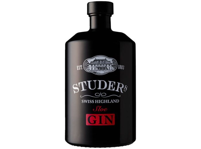 Studer Swiss Highland Sloe Gin 70 cl CARx6