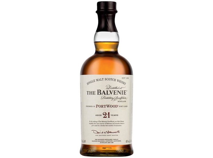 The Balvenie 21 Year Old Port Wood Single Malt Scotch Whisky 70 cl CARx3