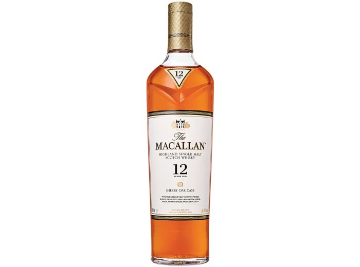 The Macallan 12 Year Old Sherry Oak Single Malt Scotch Whisky 70 cl CARx6