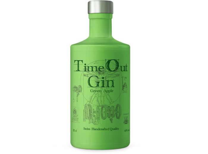 Time Out Gin Green Apple 50 cl CARx6