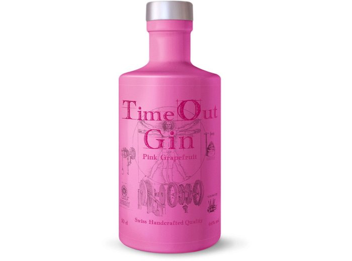 Time Out Gin Pink Grapefruit 50 cl CARx6