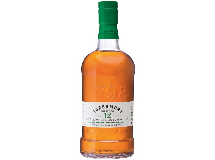 Tobermory 12yo Scotch Whisky Single Malt 70 cl CARx6