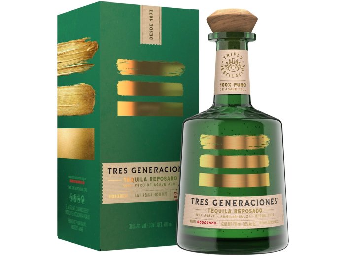 Tres Generaciones Reposado in Box 70 cl CARx6