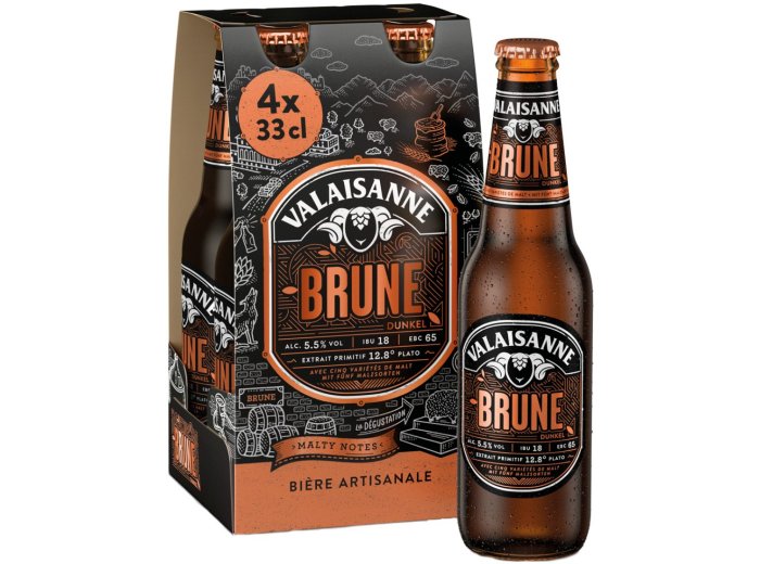 Valaisanne Brune 33 cl CARx4