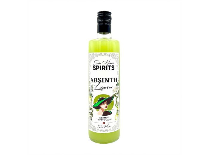 Absinth Kräuterliqueur Swiss House Spirits 70 cl CARx6