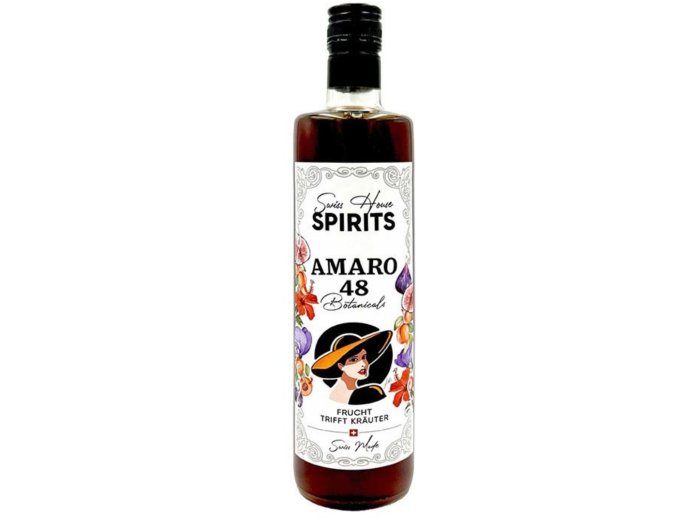 Amaro 48 Kräuterliqueur Swiss House Spirits 70 cl CARx6