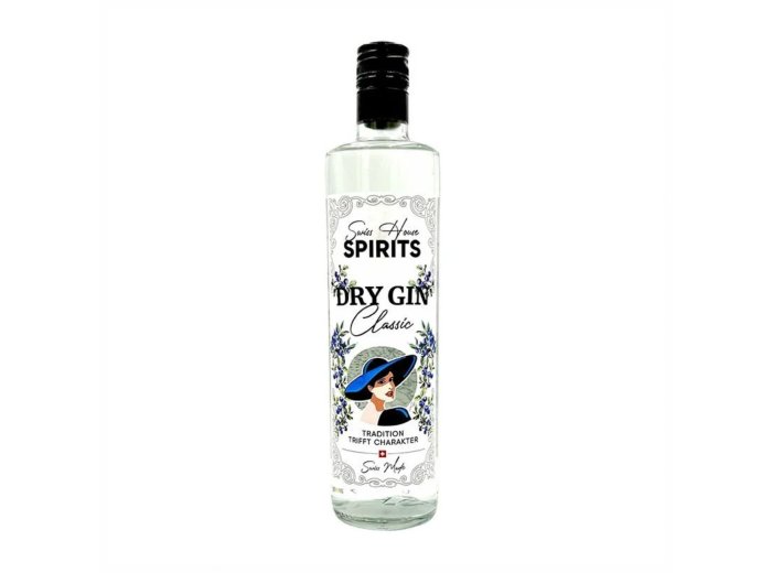 Classic Dry Gin Swiss House Spirits 70 cl CARx6