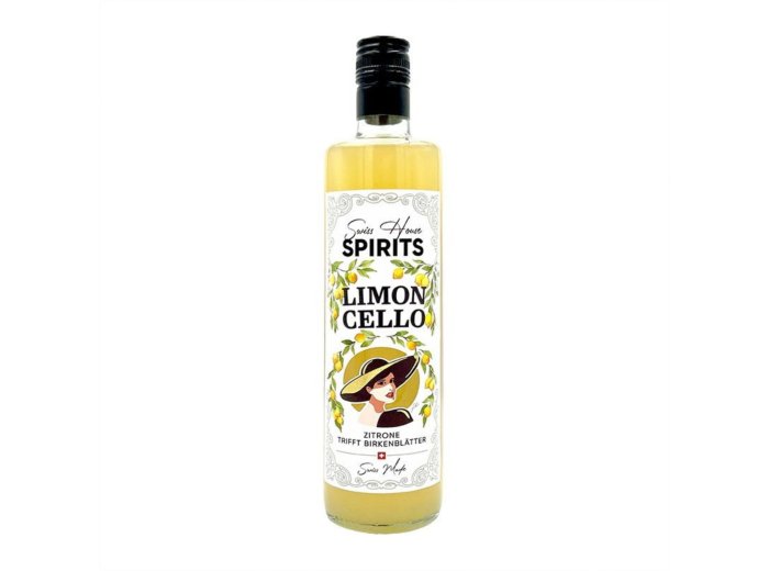 Limoncello Liqueur Swiss House Spirits 70 cl CARx6
