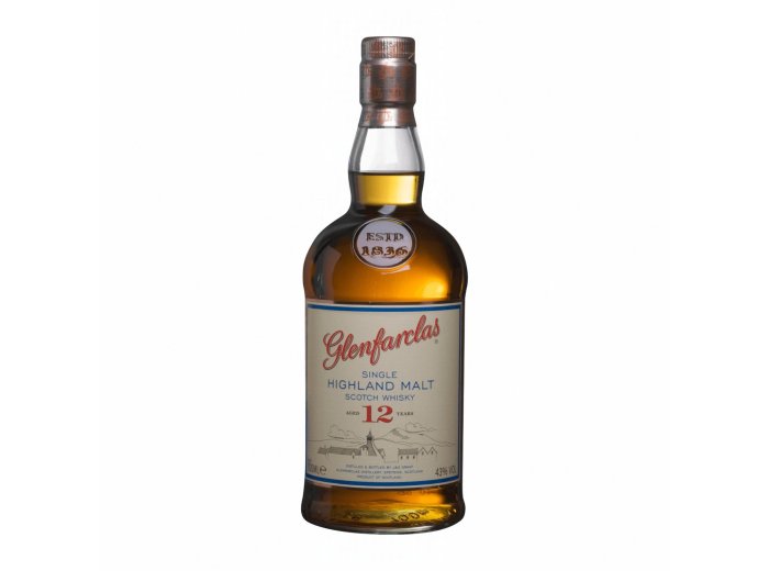 Glenfarclas Single Malt Whisky 12 years 70 cl CARx6