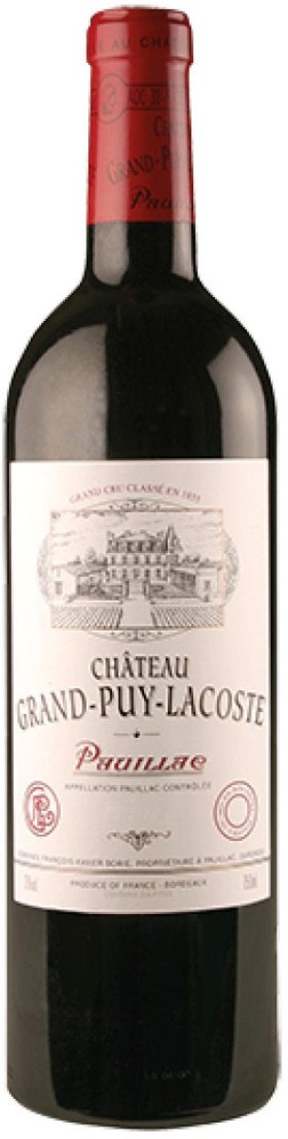 Château Grand-Puy-Lacoste 5e Grand Cru classé Pauillac AC CARx12