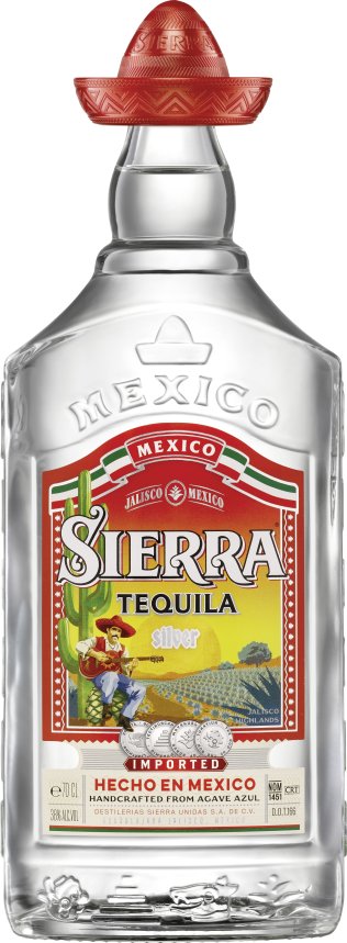 Sierra Tequila Silver 70 cl CARx6