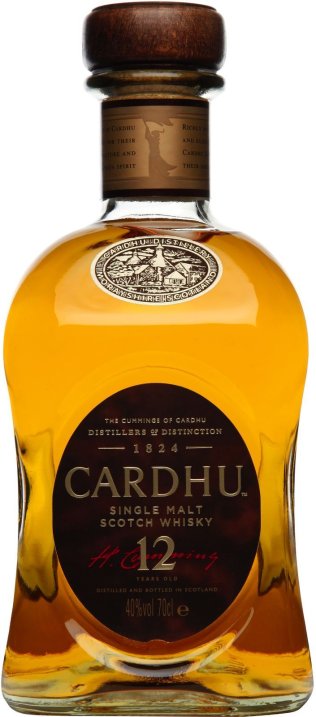Cardhu 70 cl, Whisky Single Malt 12 Years CARx6