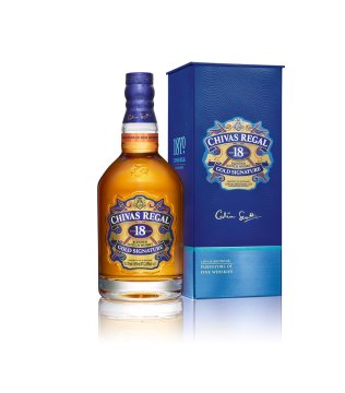 Chivas Regal 18 Years  Blended Scotch Whisky 40° 70c CARx6