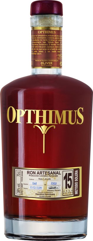 Rum Opithimus 15 y, 70 cl CARx6