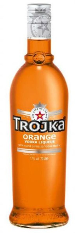 Trojka Vodka Orange 70 cl CARx6