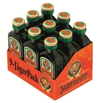 Jägermeister 9er Pack 2 cl CARx1