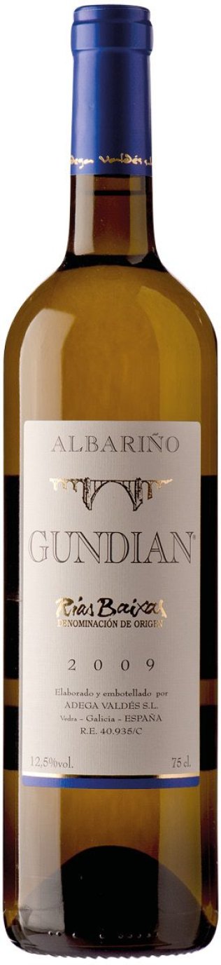 Albariño Gundián, DO, Rías Baixas, Adega Valdés CARx6