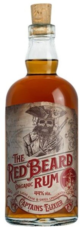 Red Beard Captains Elixir-barreled Rum 50cl CARx6