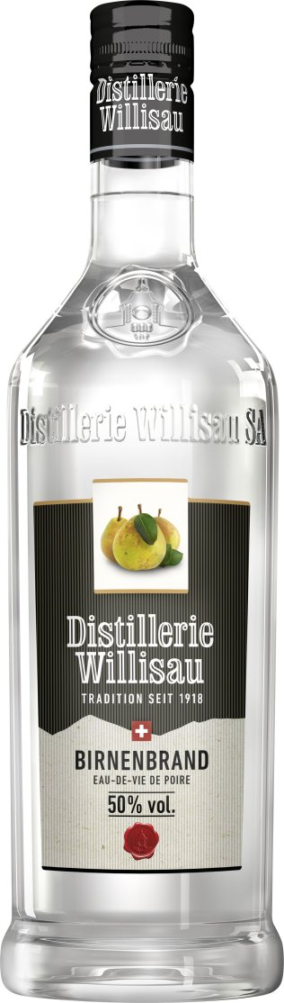 Birnenbrand 100 cl 50 % Original Willisauer CARx6