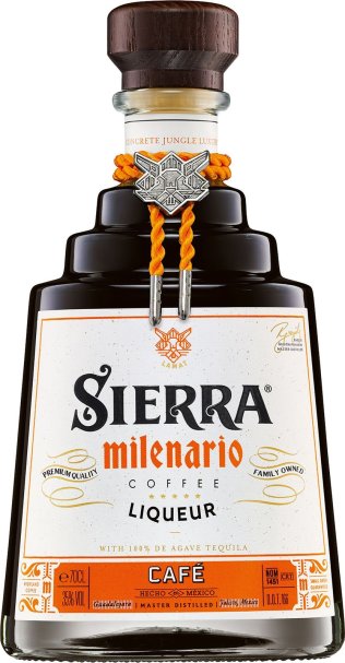 Sierra Tequila Milenario Café 100% Agave CARx6