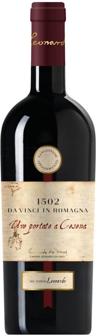 Appassimento Romagna DOC 1502 Uve Portate a Cesena Leonardo da Vinci CARx6